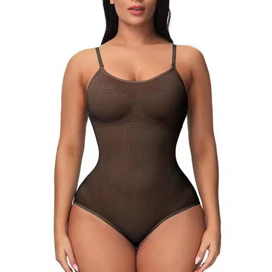 Black Bodysuit with Control – Slimming & Sculpting Fit for Confidence!