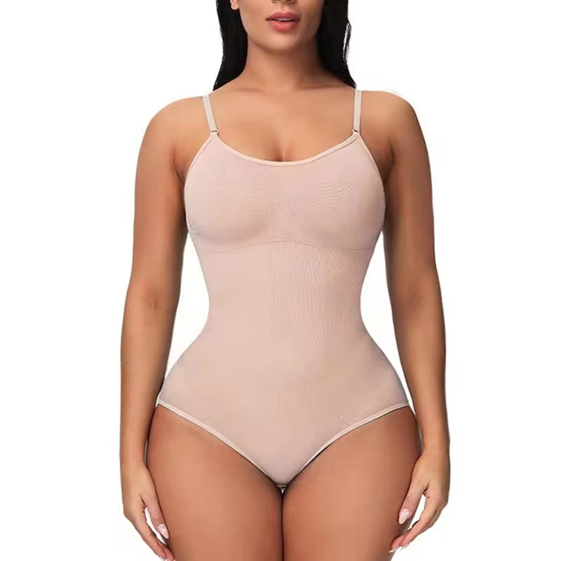 Black Bodysuit with Control – Slimming & Sculpting Fit for Confidence!